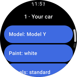 Car step: model, paint and wheels